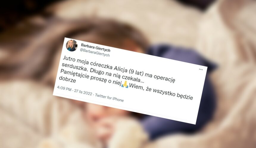 Barbara Giertych prosi o modlitwę