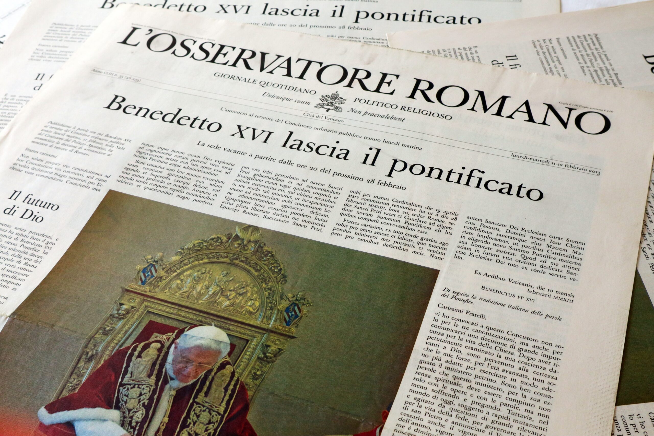 Włoski historyk Kościoła o Benedykcie XVI