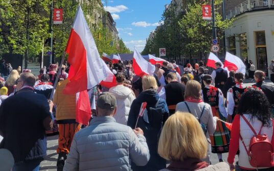Wielotysięczna Parada Polskości przeszła ulicami Wilna