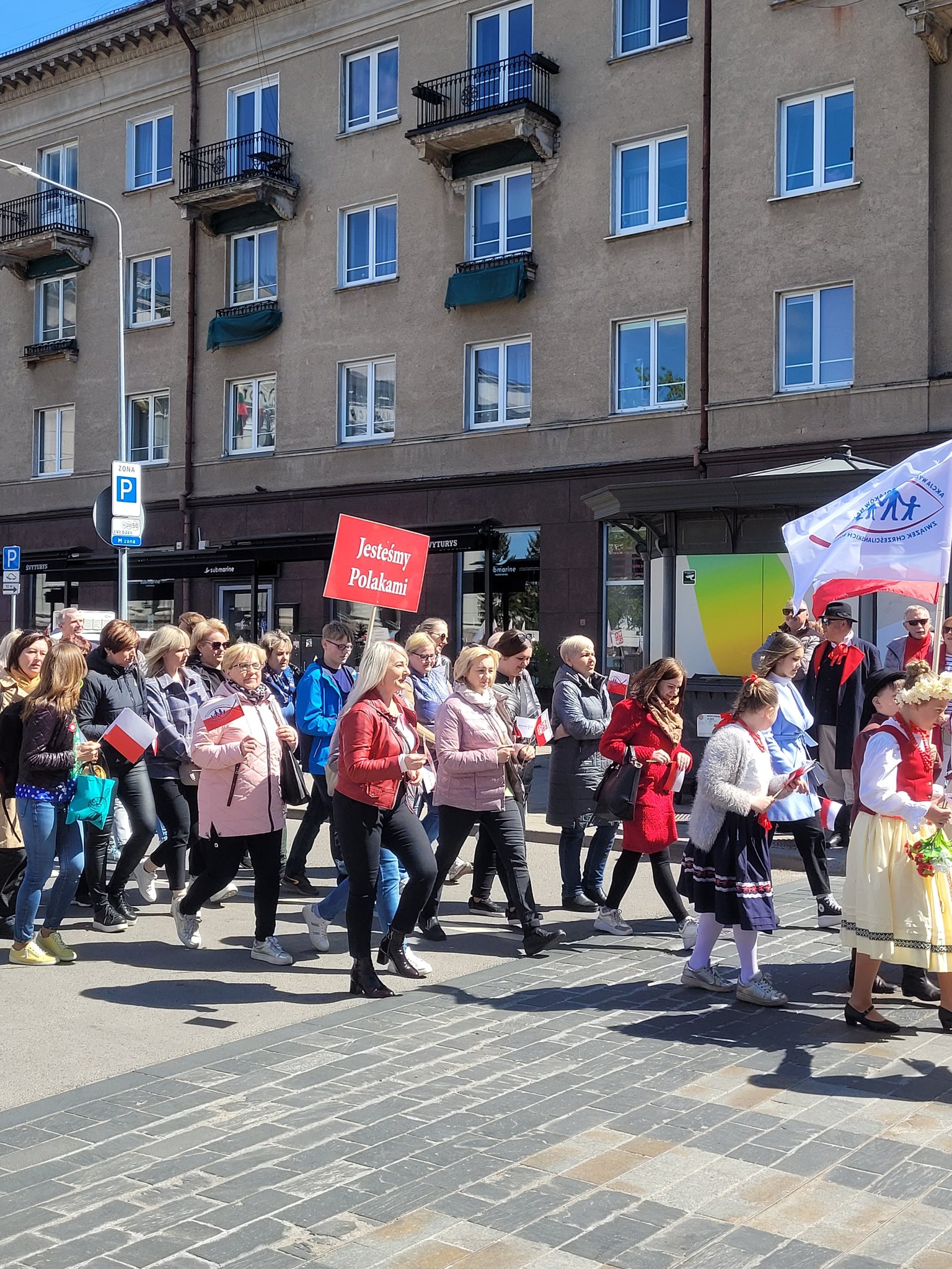 Wielotysięczna Parada Polskości przeszła ulicami Wilna
