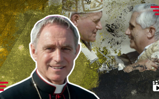 Abp Gänswein: Benedykt XVI nie miał wątpliwości co do świętości Jana Pawła II