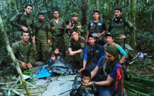 Czwórka dzieci błąkała się po Amazonii. Zostały odnalezione po 39 dniach