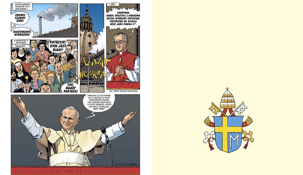 "Z Wadowic do Rzymu". Komiks o Janie Pawle II dla młodzieży