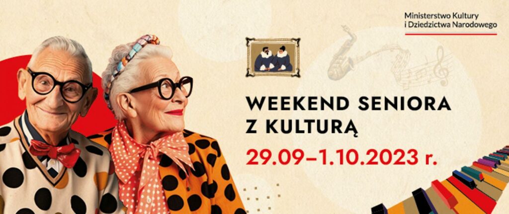 "Weekend seniora z kulturą". Rusza kolejna edycja akcji