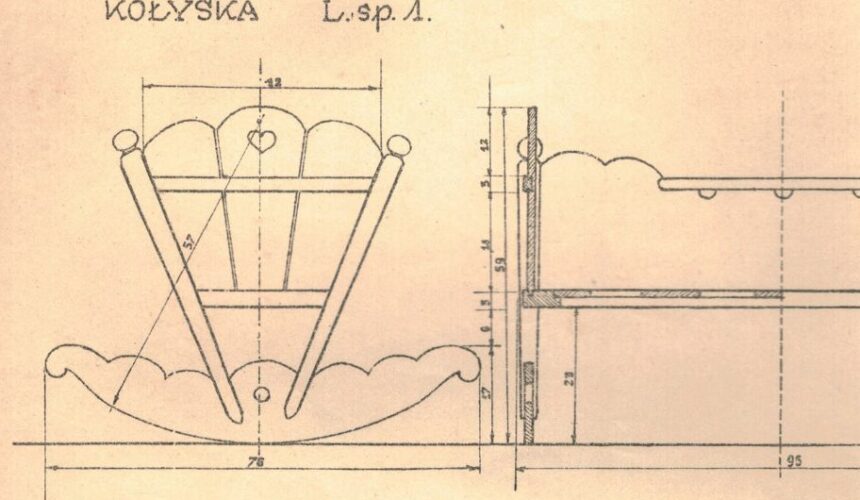 Jak Józef Ulma projektował kołyskę