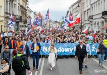 Narodowy Marsz Życia to pochód pierwszego stanu Rzeczypospolitej