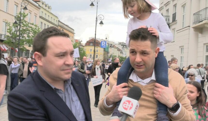 Patryk Jaki na Narodowym Marszu Życia 2024