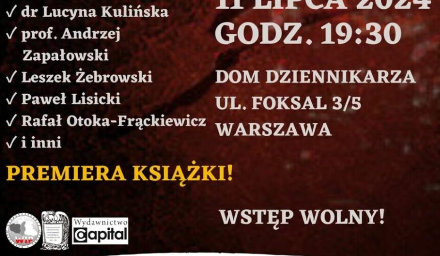 Premiera książki "Wołyń Bez Mitów 2"