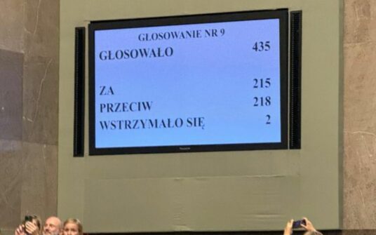 Życie wygrało! Sejm odrzucił projekt depenalizacji aborcji